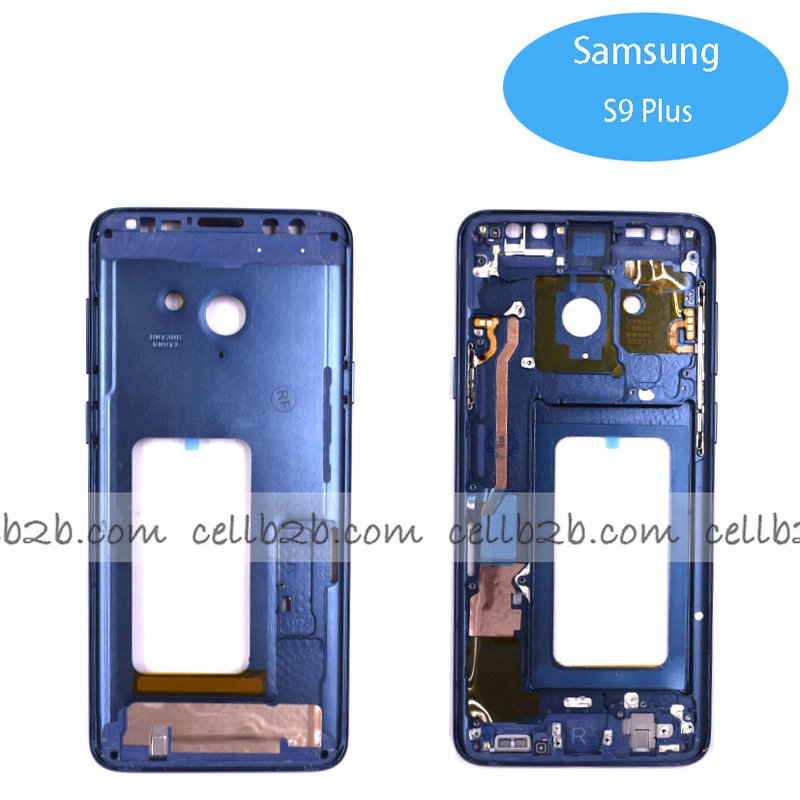 Carcasa Frontal para Samsung S9 Plus G965 Azul Original