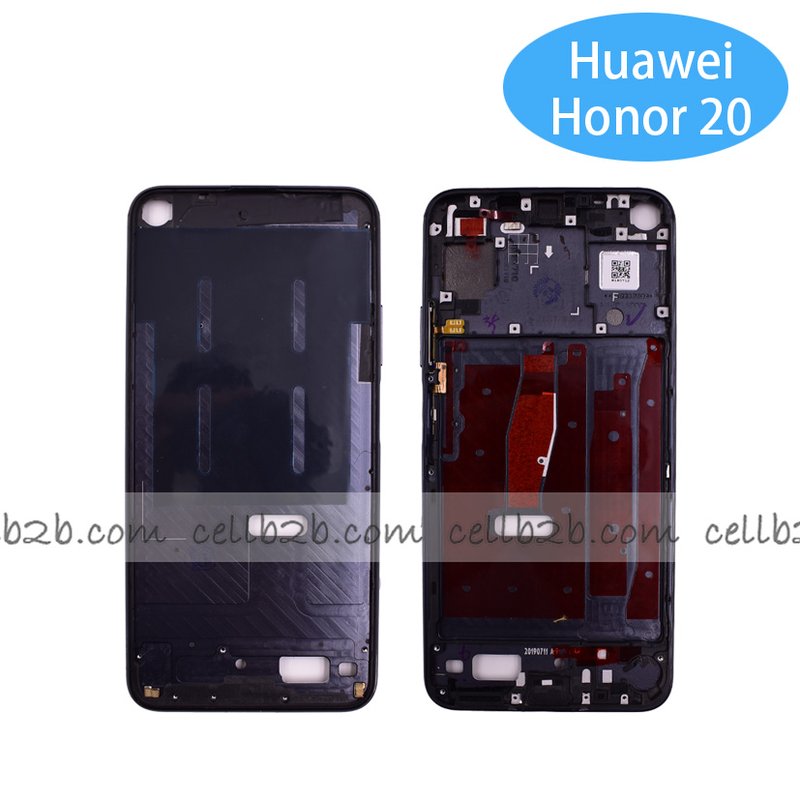 Carcasa intermedia para Huawei Honor 20 / Nova 5T Negro Original