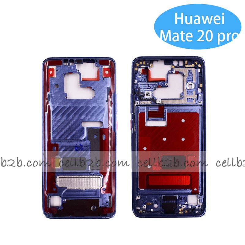 Carcasa intermedia para Huawei Mate 20 Pro Azul Original