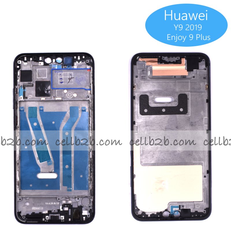 Carcasa intermedia para Huawei Y9 2019/ Enjoy 9 Plus Negro Original