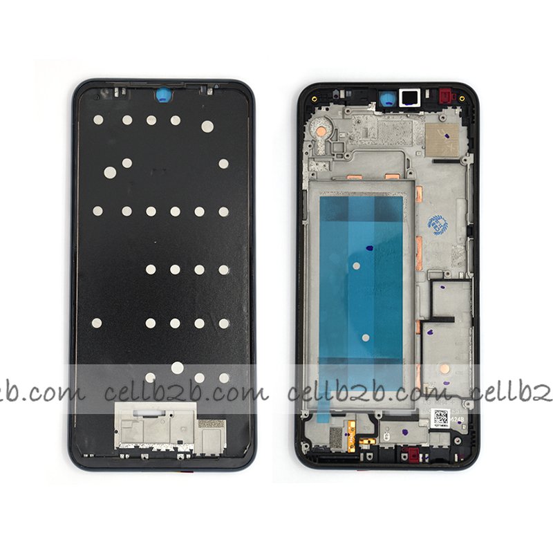 Carcasa Intermedia para LG Q60 Negro con Sensor
