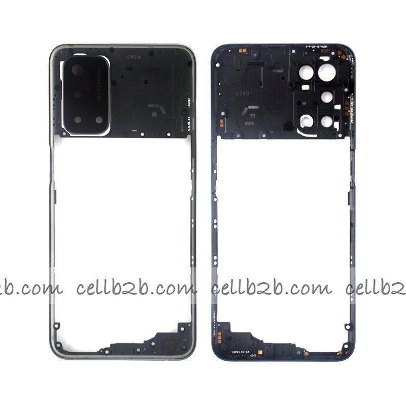 Carcasa Intermedia para OPPO A74 5G Negro
