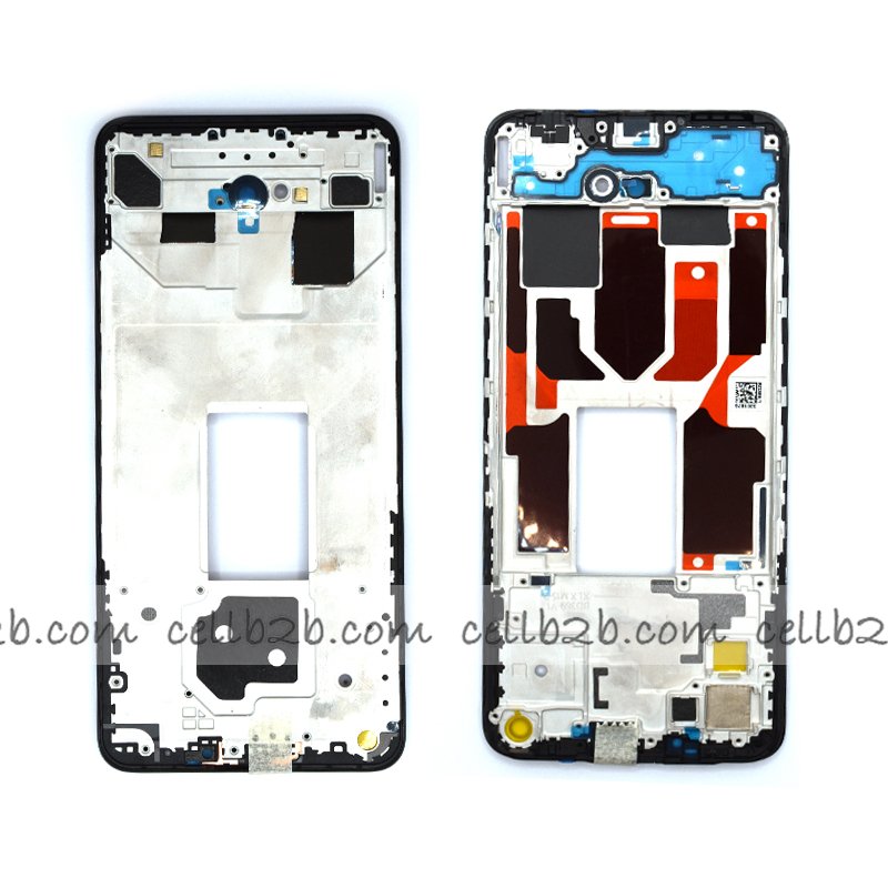 Carcasa Intermedia para OPPO Find X3 Lite Negra Original