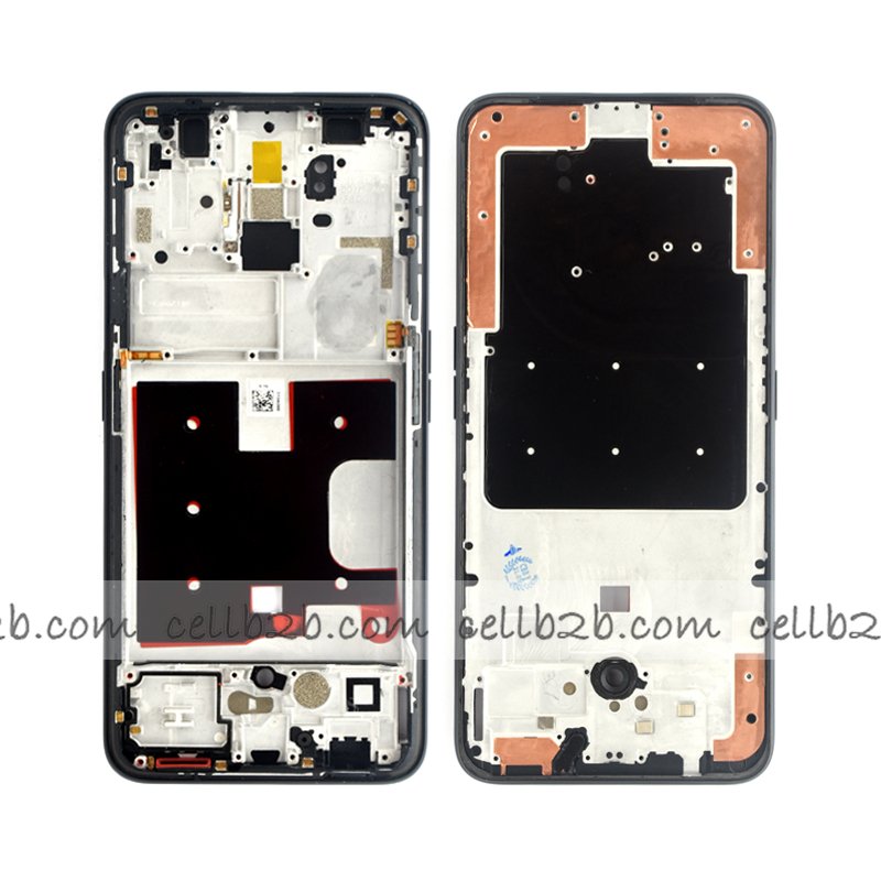 Carcasa Intermedia para OPPO Reno2 Z Reno 2Z Negro