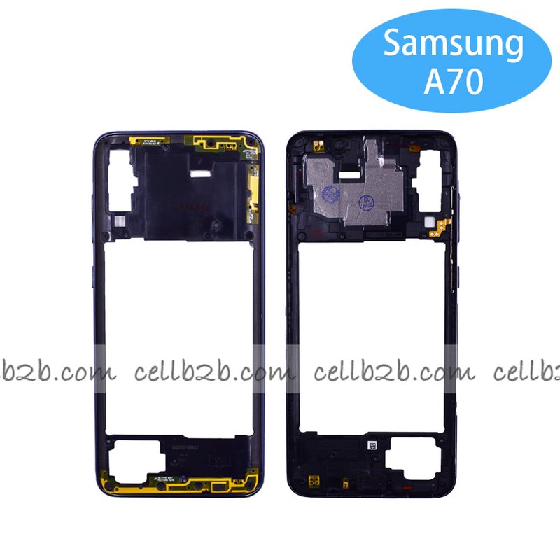 Carcasa Intermedia para Samsung A70 A705 Negra