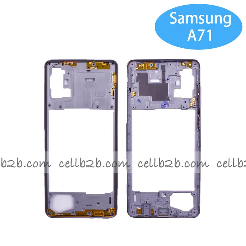Carcasa intermedia para Samsung A71 A715F Blanca