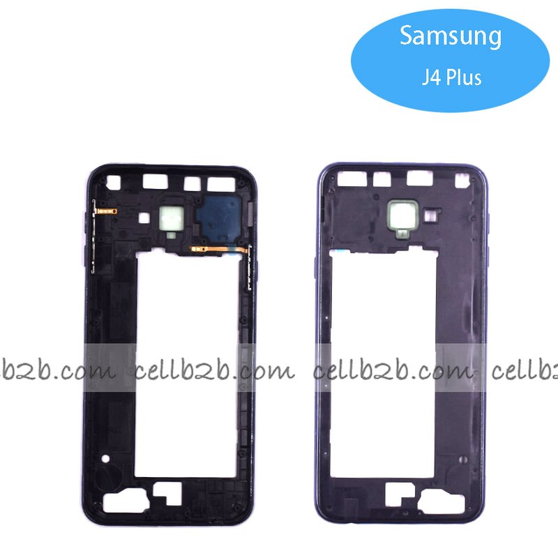 Carcasa Intermedia para Samsung J4 Plus J415 Negro