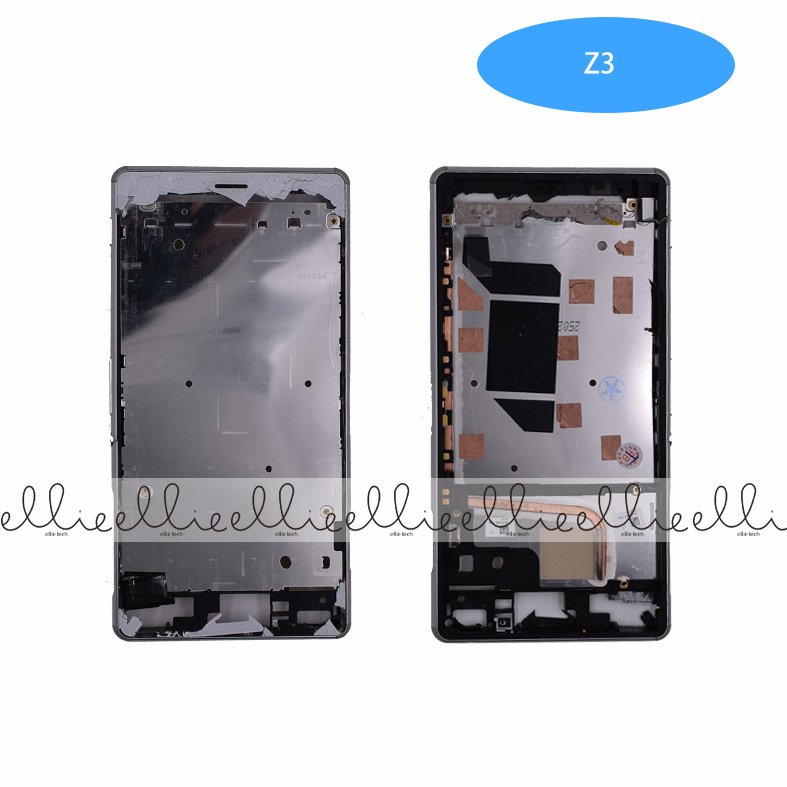 Carcasa intermedia para Sony Z3 Blanca