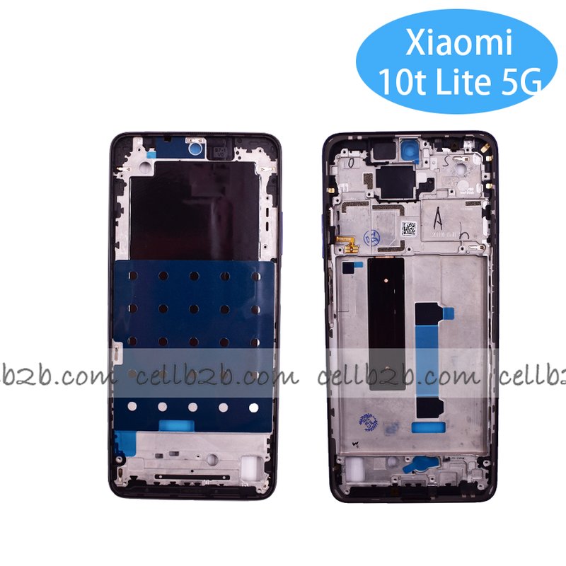 Carcasa Intermedia para Xiaomi Mi 10T Lite 5G Gris Oscuro