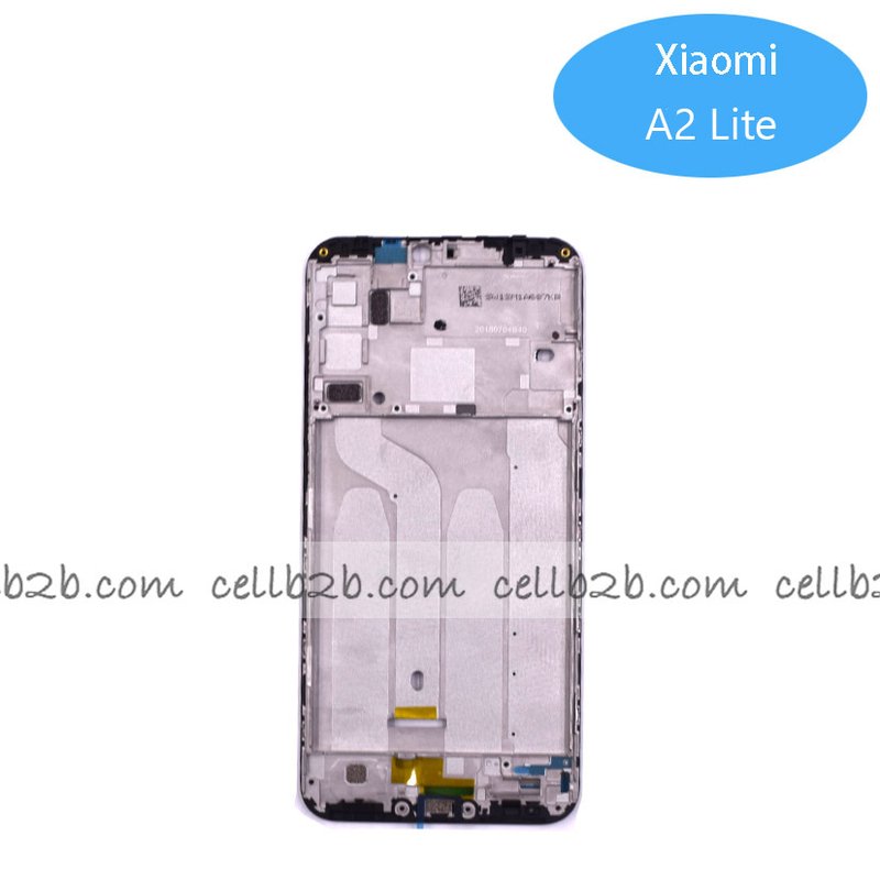 Carcasa Intermedia para Xiaomi Mi A2 Lite/ Redmi 6 Pro Negro Original