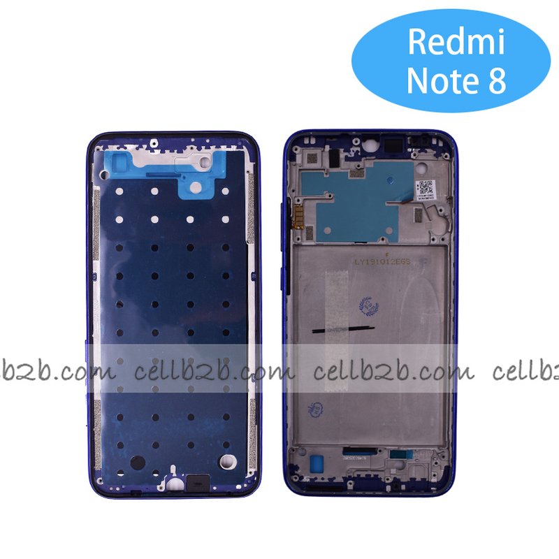 Carcasa Intermedia para Xiaomi Redmi Note 8 Azul