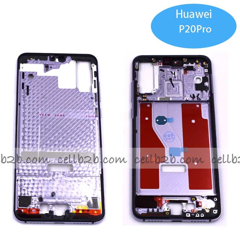 Carcasa intermedia para Huawei P20 Pro Azul Aurora