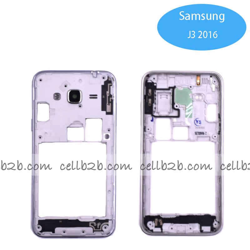 Carcasa intermedia para Samsung J3 2016 J320 Blanco Original