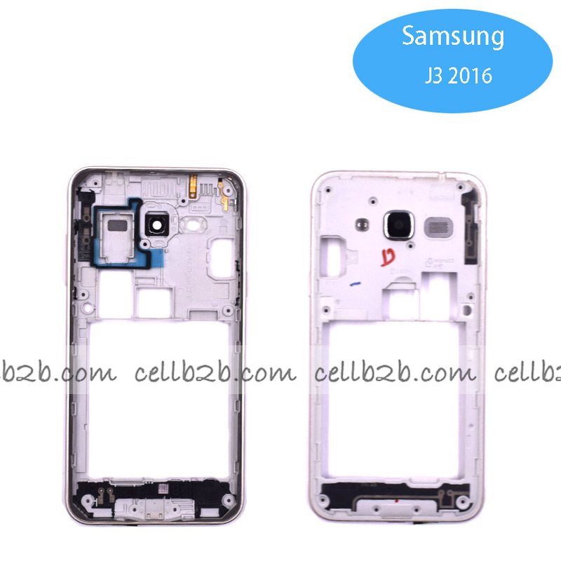 Carcasa intermedia para Samsung J3 2016 J320 Dorado Original
