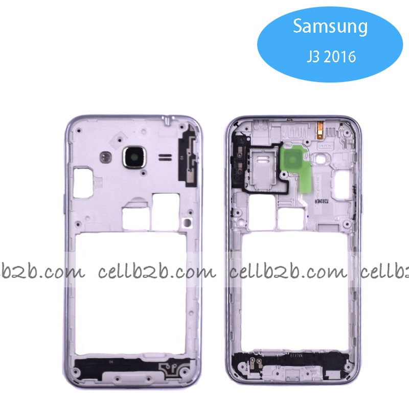 Carcasa intermedia para Samsung J3 2016 J320 Negro Original
