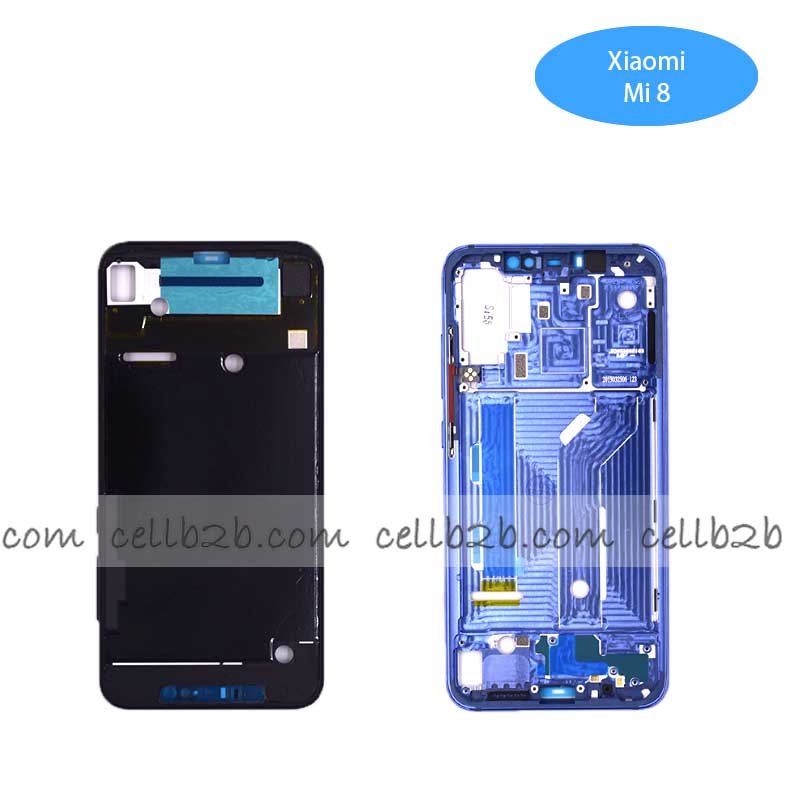 Carcasa intermedia para Xiaomi Mi 8 Azul