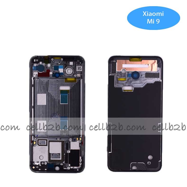 Carcasa intermedia para Xiaomi Mi 9 Negra Original