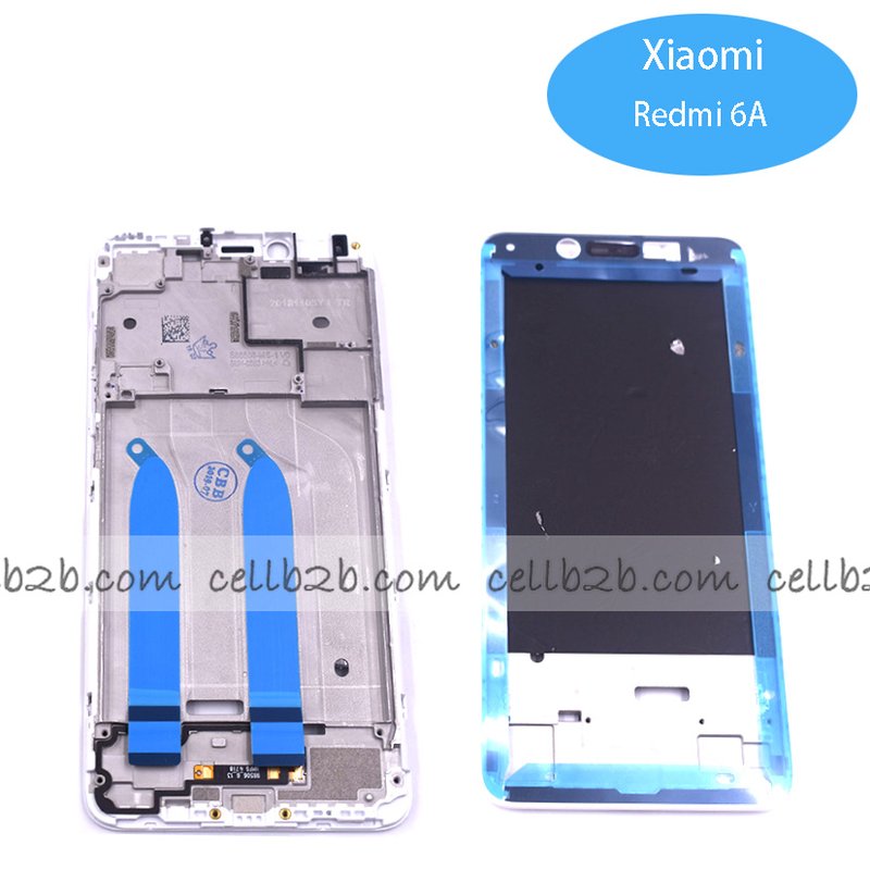 Carcasa intermedia para Xiaomi Redmi 6A Blanca