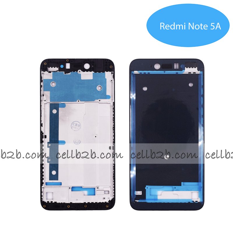 Carcasa intermedia para Xiaomi Redmi Note 5A Negra