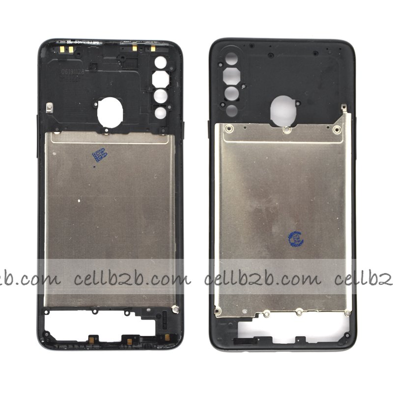 Carcasa Trasera para Samsung A20S A207F Negra