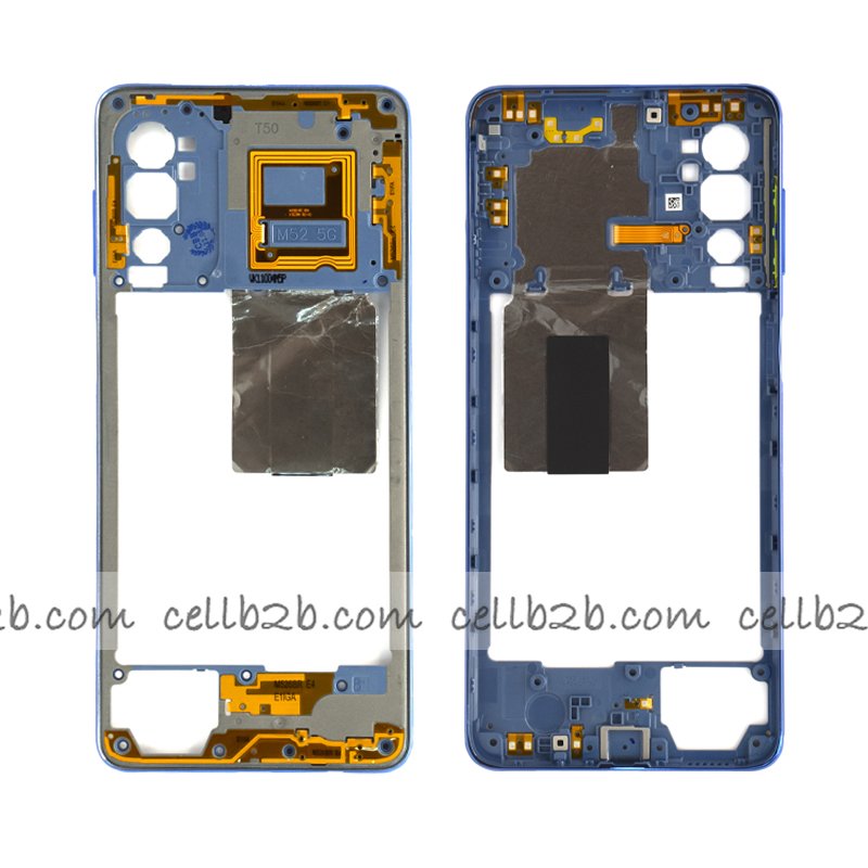 Carcasa Trasera para Samsung M52 5G M526B Azul