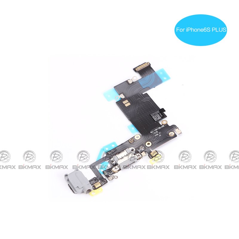 OriginalCable Flex de Carga y audio jack para iPhone 6S Plus Gris Claro