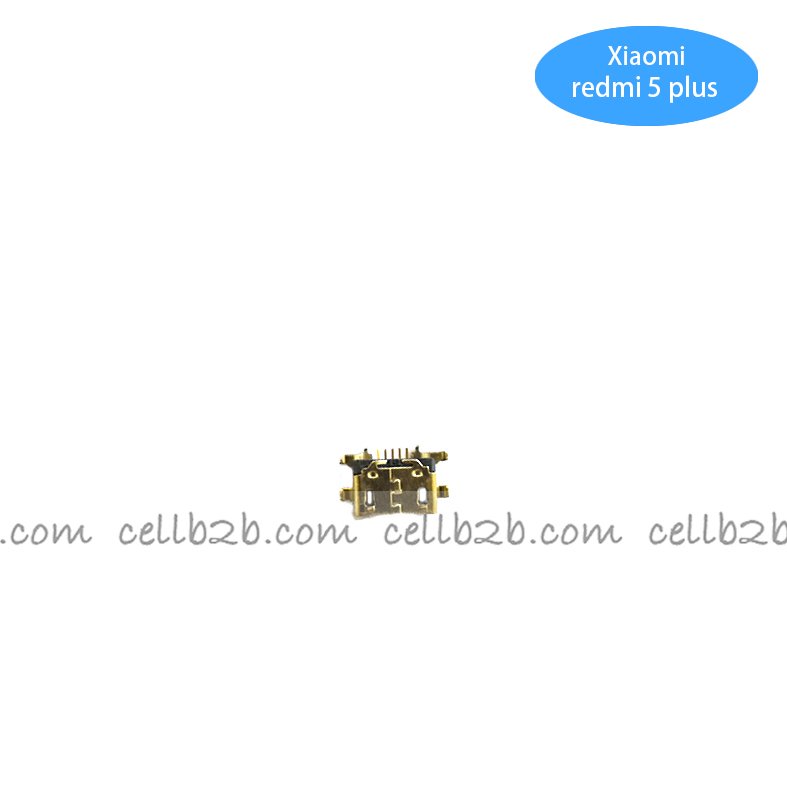 Conector de Carga para Xiaomi Redmi 5 Plus/ Meizu M6/ Lenovo K5 Note
