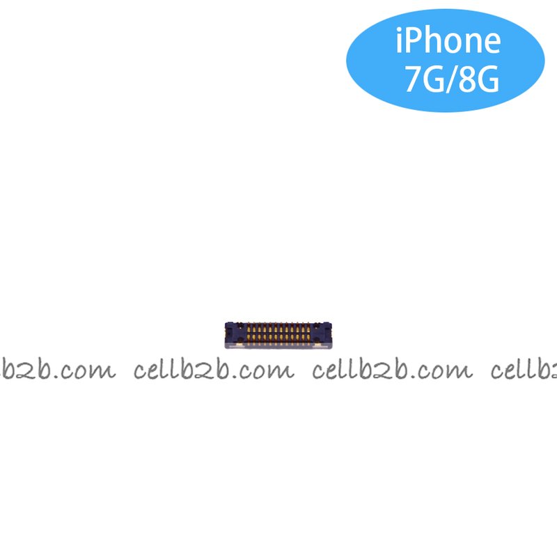 Conector LCD Placa Base para iPhone 7G / 8G