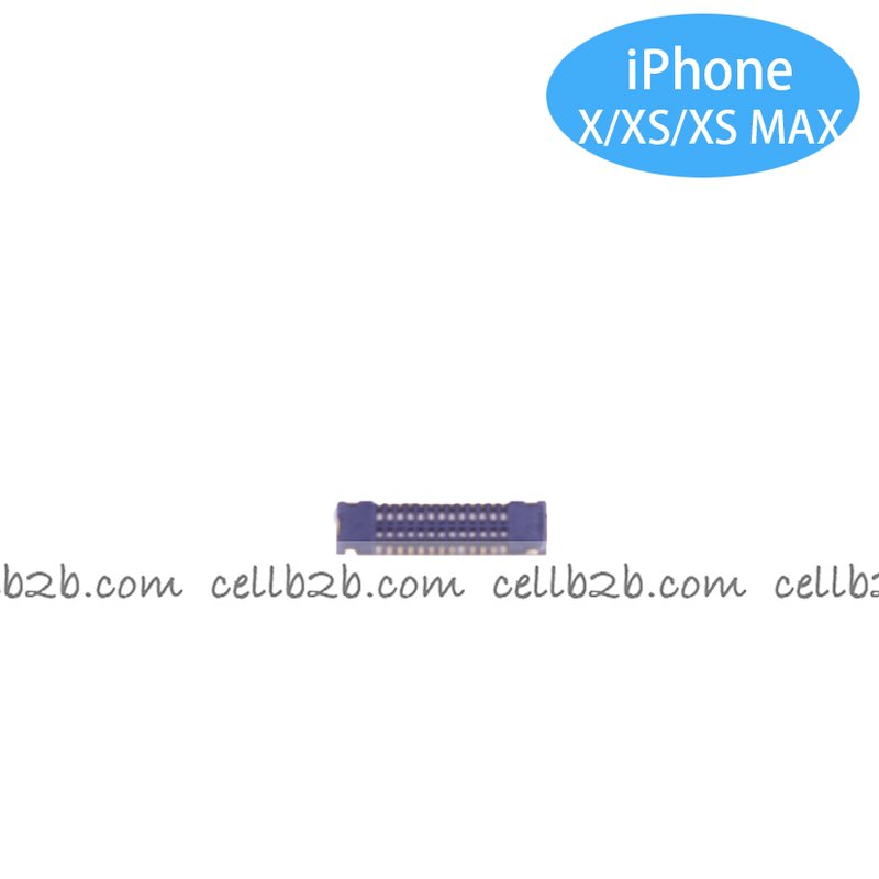 Conector Touch Placa Base para iPhone X / Xs / Xs Max