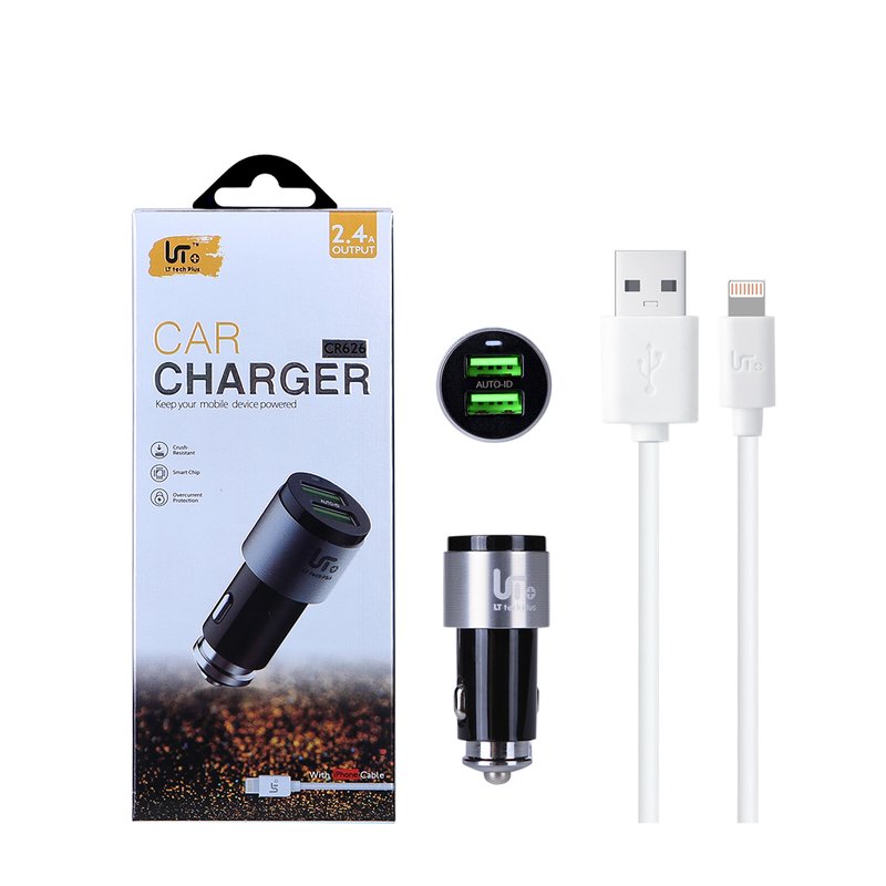 CR626 GS USB Car Charger Para Iphone 7 LT TECH PLUS