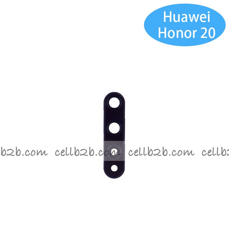 Cristal Cámara con Marco para Huawei Honor 20 / Nova 5T Negro camara