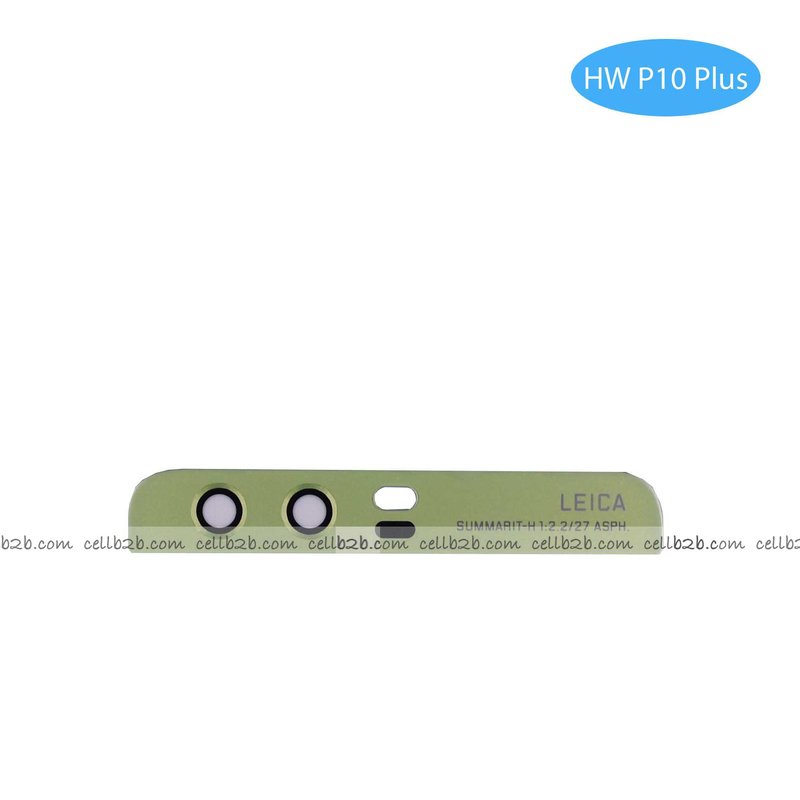 Cristal Cámara para Huawei P10 Plus Verde con pegatina camara