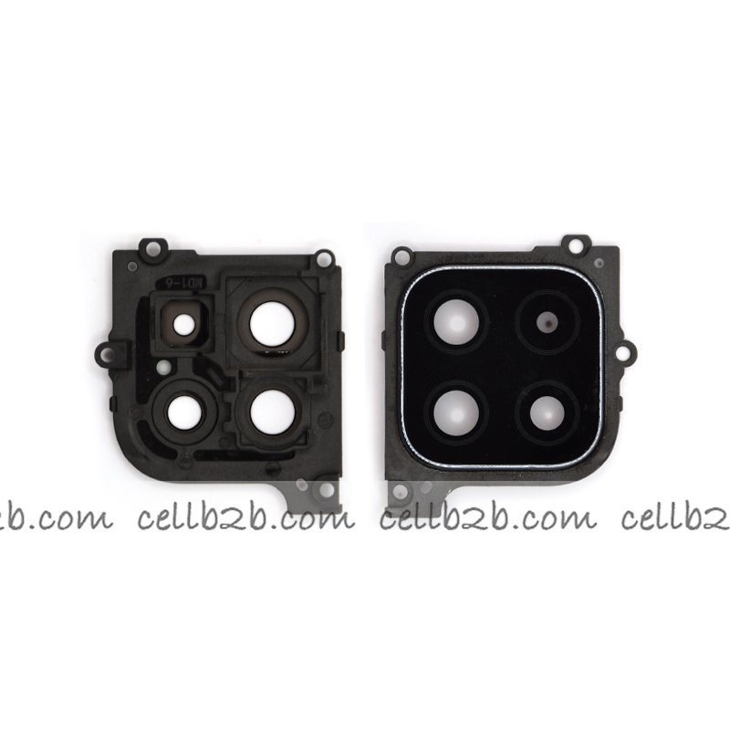 Cristal Cámara + Marco para Samsung A22 5G A226B Negro