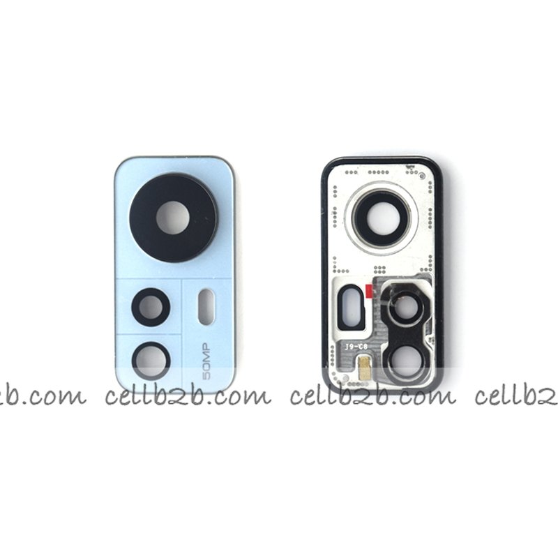 Cristal Cámara + Marco para Xiaomi Mi 12 / Xiaomi Mi 12X Azul camara