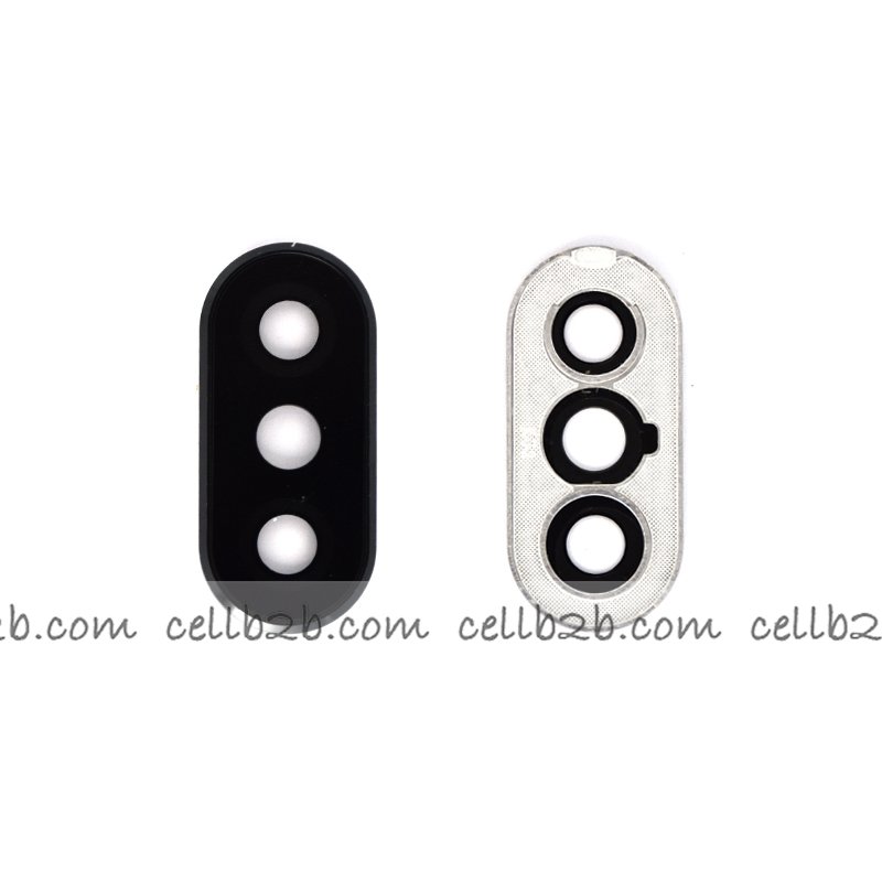 Cristal Cámara + Marco para Xiaomi Redmi Note 6 Pro Negro