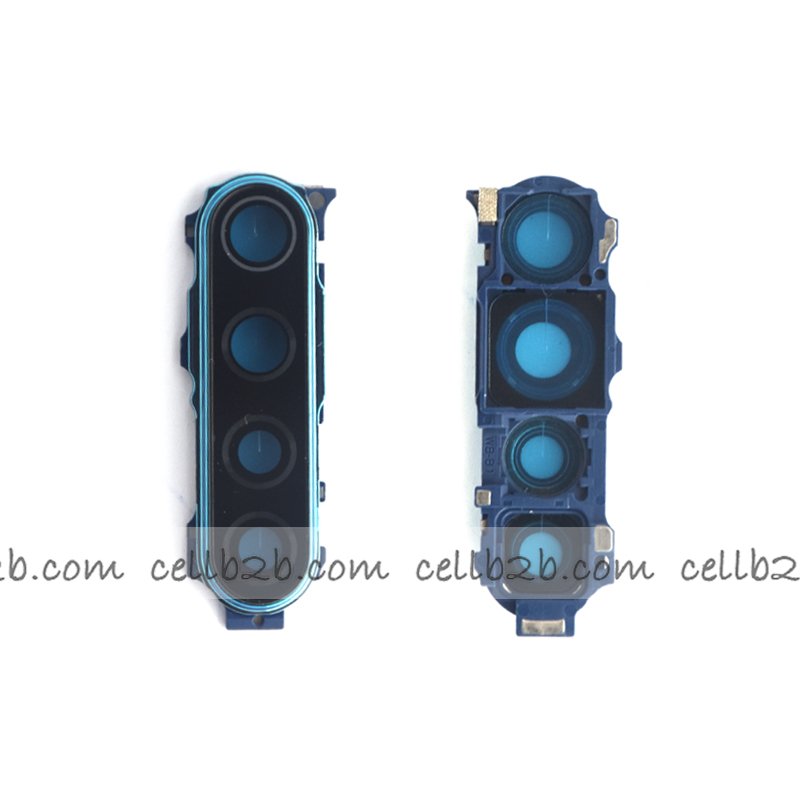 Cristal Cámara + Marco para Xiaomi Redmi Note 8/ 8T Azul camara