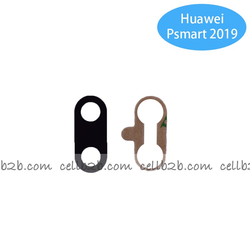 Cristal Cámara para Huawei P Smart 2019 Negro camara