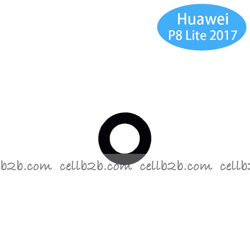 Cristal Cámara para Huawei P8 Lite 2017 / Honor 8 Lite con Pegatina camara
