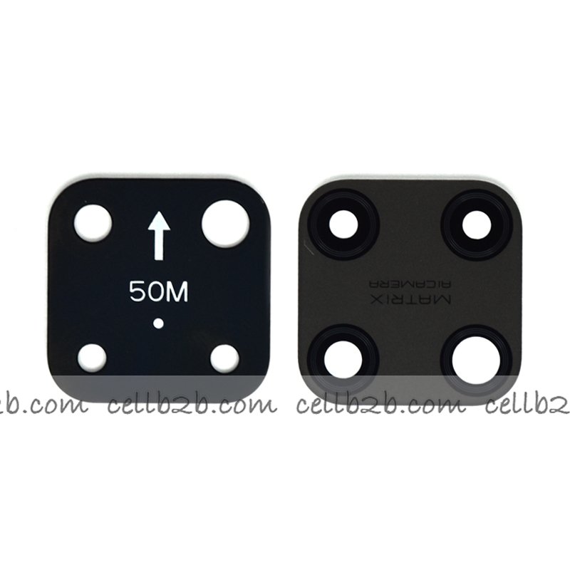 Cristal Cámara para Realme C25Y Negro camara
