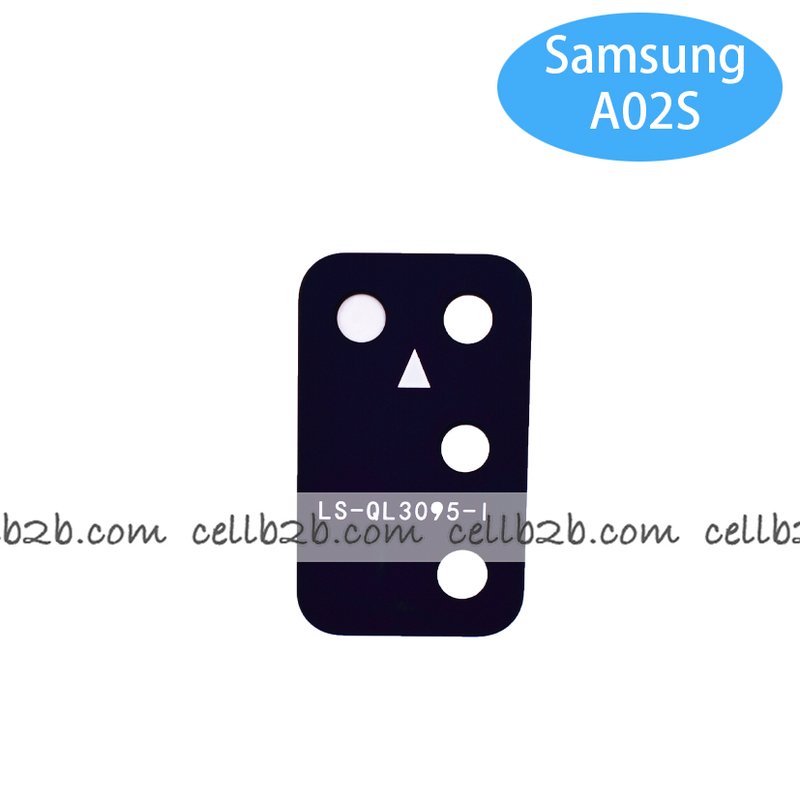 Cristal Cámara para Samsung A02S A025F / A02S A025G / A03S A037F / A03S A037G Negro camara