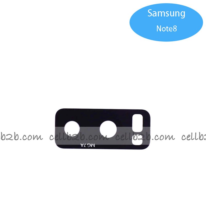 Cristal Cámara para Samsung Note 8 N950F con Pegatina camara