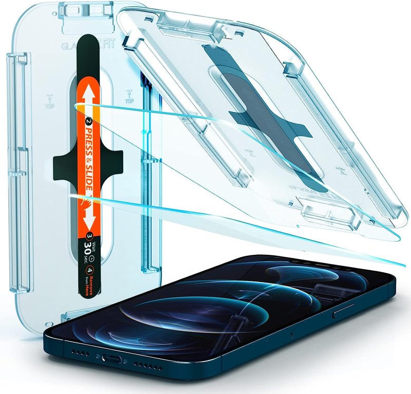 Protector Cristal con Kit de alineación automática para iPhone 14 Pro Max 6.7