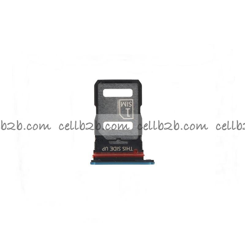 Bandeja SIM para Motorola Edge 30 Funsion XT2243-1 Azul