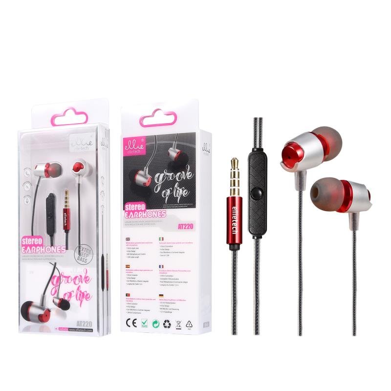 Ellietech AT220 Auriculares con Microfono