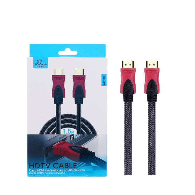 Ellietech AU101 Cable de HDMI Alta Calidad 1.5M