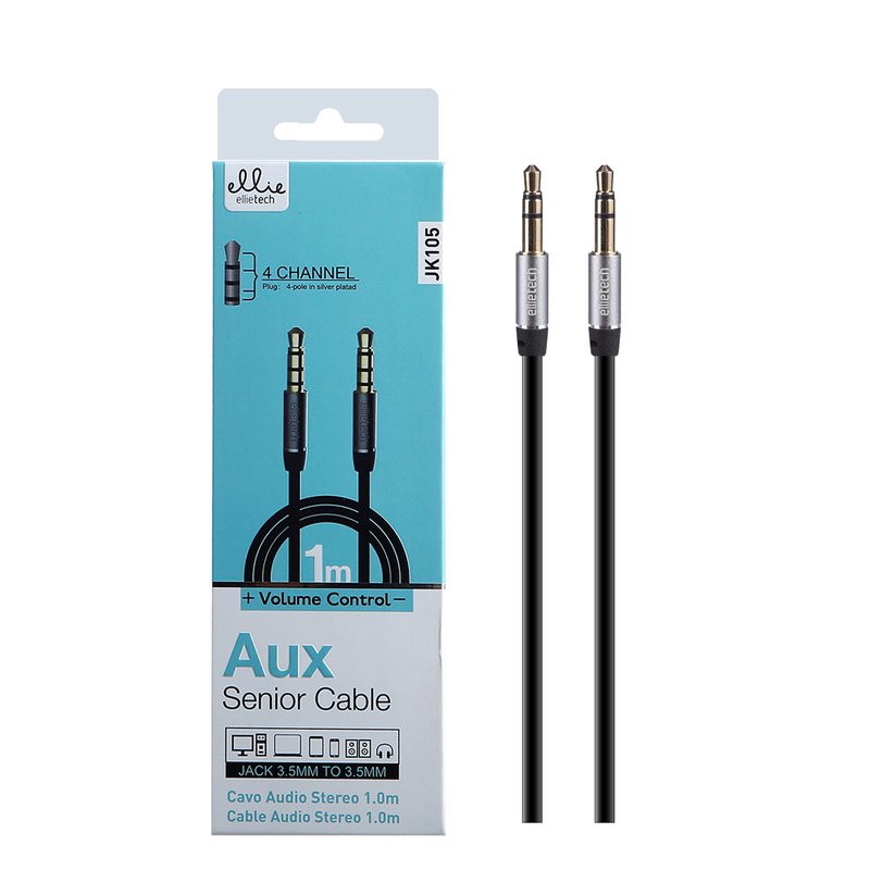 Ellietech JK105 Cable Audio Stereo 1.0m
