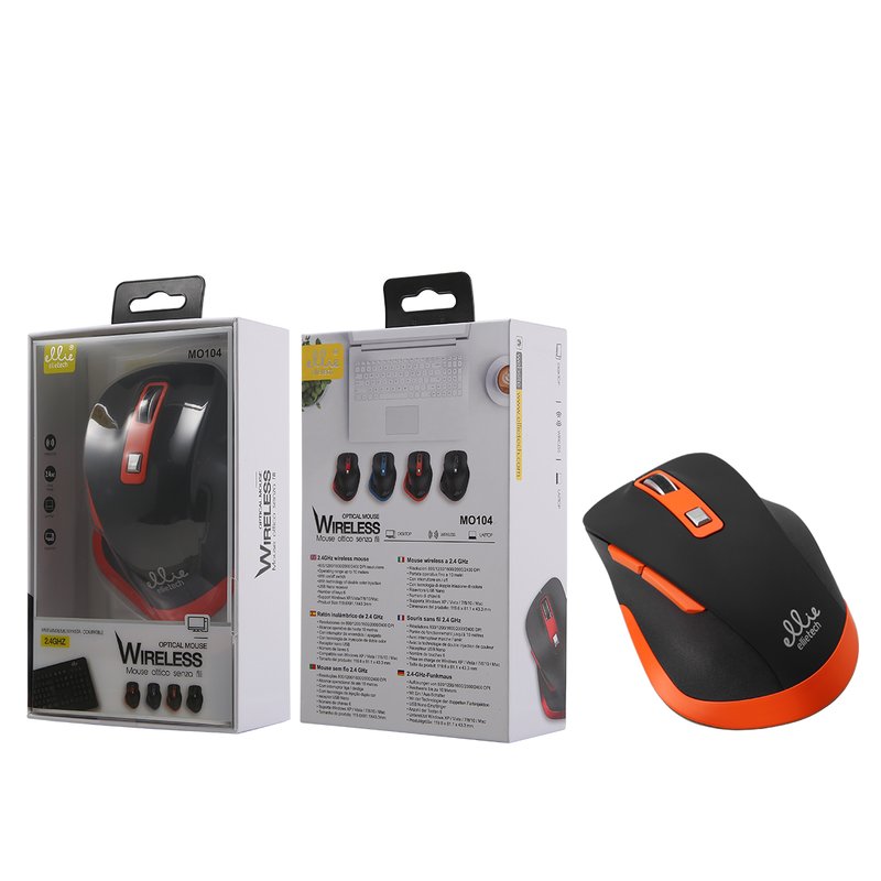 Ellietech MO104 Ratón inalámbrico
