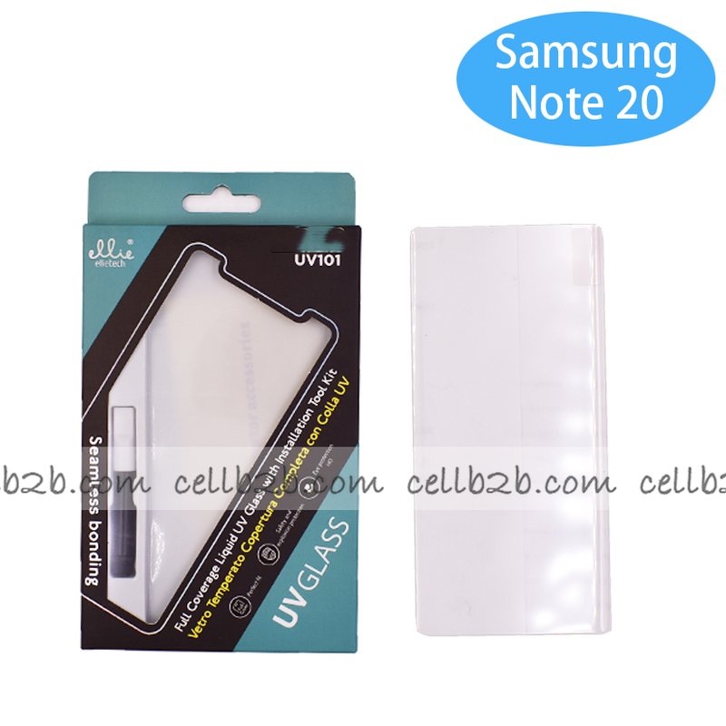 UV101 Protector Curvado Completo de UV Samsung Note 20 Normal sin Luz