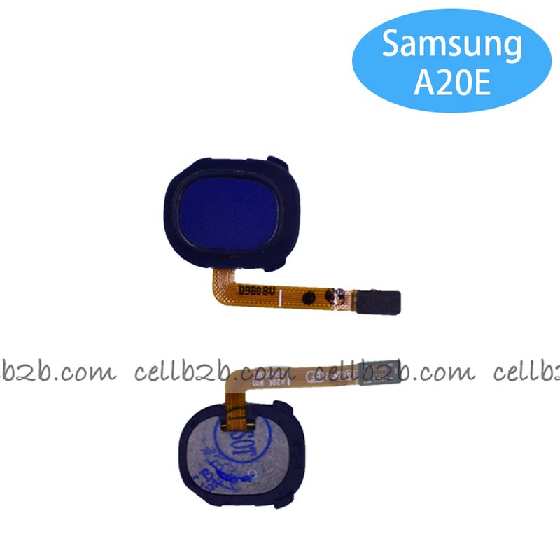 Flex con Lector de Huella para Samsung A20E A202 Azul