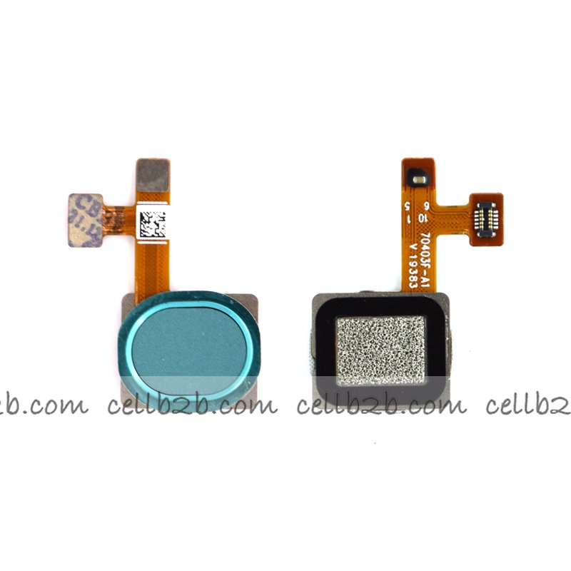 Flex con Lector de Huella para Samsung A21 A215F Azul